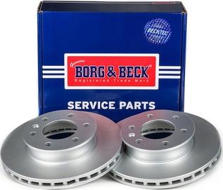 Borg & Beck BBD4570 - Тормозной диск autosila-amz.com