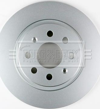 Borg & Beck BBD4577 - Тормозной диск autosila-amz.com