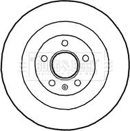 Borg & Beck BBD4690 - Тормозной диск autosila-amz.com