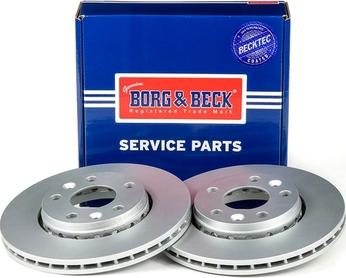 Borg & Beck BBD4640 - Тормозной диск autosila-amz.com