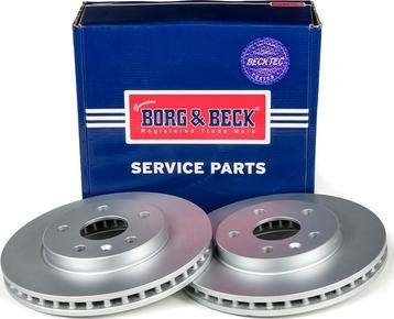 Borg & Beck BBD4641 - Тормозной диск autosila-amz.com