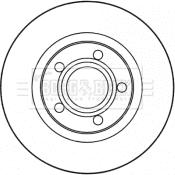 Borg & Beck BBD4615 - Тормозной диск autosila-amz.com