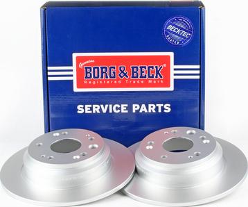 Borg & Beck BBD4612 - Тормозной диск autosila-amz.com