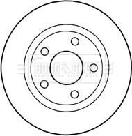 Ferodo DDF2151C-1 - Тормозной диск autosila-amz.com