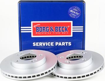 Borg & Beck BBD4681 - Тормозной диск autosila-amz.com