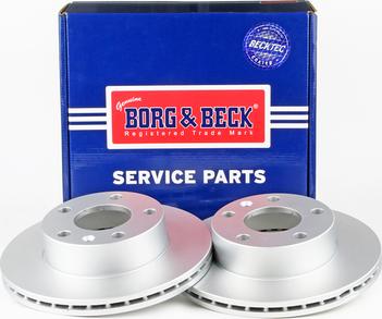 Borg & Beck BBD4687 - Тормозной диск autosila-amz.com