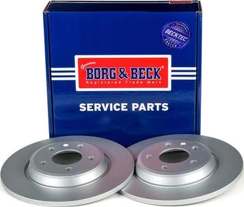 Borg & Beck BBD4635 - Тормозной диск autosila-amz.com