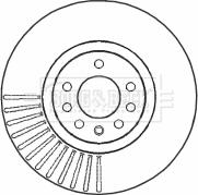 Borg & Beck BBD4631 - Тормозной диск autosila-amz.com