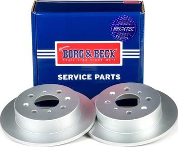 Borg & Beck BBD4093 - Тормозной диск autosila-amz.com