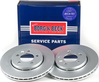 Borg & Beck BBD4064 - Тормозной диск autosila-amz.com
