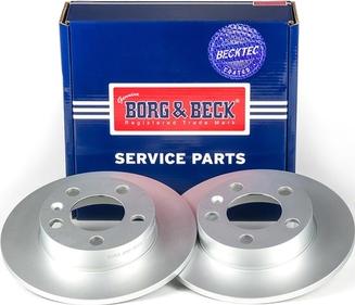 Borg & Beck BBD4065 - Тормозной диск autosila-amz.com