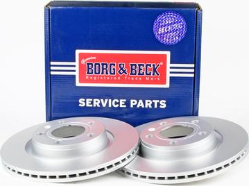 Borg & Beck BBD4066 - Тормозной диск autosila-amz.com