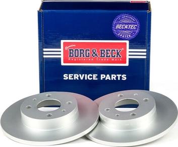 Borg & Beck BBD4001 - Тормозной диск autosila-amz.com