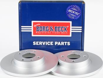 Borg & Beck BBD4002 - Тормозной диск autosila-amz.com