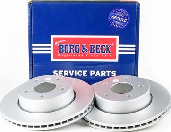 Borg & Beck BBD4084 - Тормозной диск autosila-amz.com