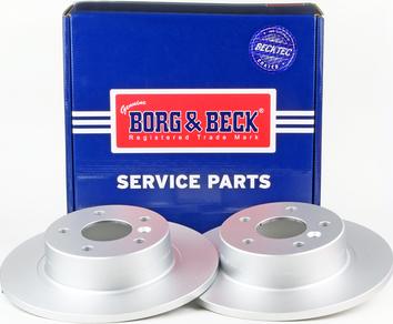 Borg & Beck BBD4085 - Тормозной диск autosila-amz.com