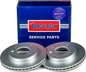 Borg & Beck BBD4025 - Тормозной диск autosila-amz.com