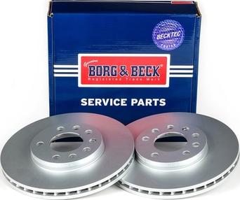 Borg & Beck BBD4074 - ТОРМОЗНЫЕ ДИСКИ, КОМПЛЕКТ 2 ШТ, ЦЕНА ЗА 1 ШТ autosila-amz.com