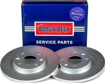 Borg & Beck BBD4078 - Тормозной диск autosila-amz.com