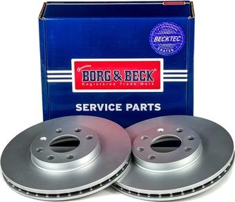 Borg & Beck BBD4073 - Тормозной диск autosila-amz.com