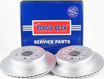 Borg & Beck BBD4101 - Тормозной диск autosila-amz.com