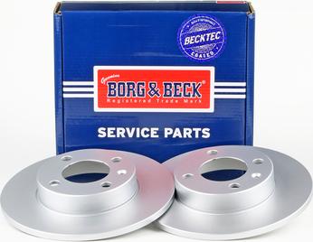Borg & Beck BBD4180 - Тормозной диск autosila-amz.com