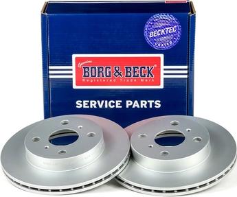 Borg & Beck BBD4173 - Тормозной диск autosila-amz.com