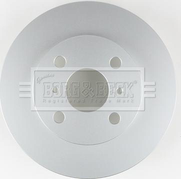 Borg & Beck BBD4172 - Тормозной диск autosila-amz.com