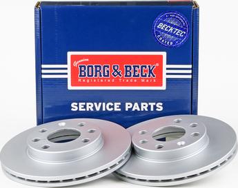 Borg & Beck BBD4858 - Тормозной диск autosila-amz.com