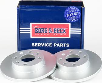 Borg & Beck BBD4857 - Тормозной диск autosila-amz.com