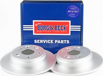 Borg & Beck BBD4804 - Тормозной диск autosila-amz.com