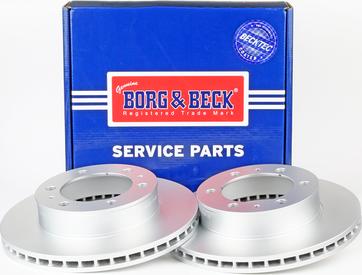 Borg & Beck BBD4815 - Тормозной диск autosila-amz.com