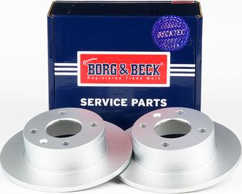 Borg & Beck BBD4886 - Тормозной диск autosila-amz.com