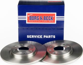 Borg & Beck BBD4835 - Тормозной диск autosila-amz.com