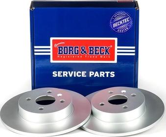 Borg & Beck BBD4394 - Тормозной диск autosila-amz.com