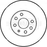 Borg & Beck BBD4393 - Тормозной диск autosila-amz.com