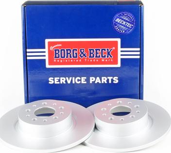 Borg & Beck BBD4359 - Тормозной диск autosila-amz.com