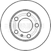 Borg & Beck BBD4369 - Тормозной диск autosila-amz.com