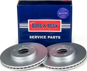 Borg & Beck BBD4316 - Тормозной диск autosila-amz.com