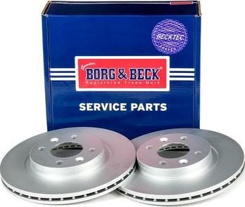 Borg & Beck BBD4317 - Тормозной диск autosila-amz.com