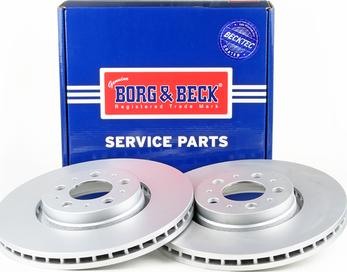 Borg & Beck BBD4389 - Тормозной диск autosila-amz.com