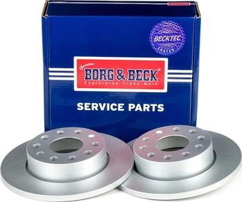 Borg & Beck BBD4384 - Тормозной диск autosila-amz.com