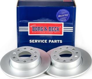 Borg & Beck BBD4382 - Тормозной диск autosila-amz.com