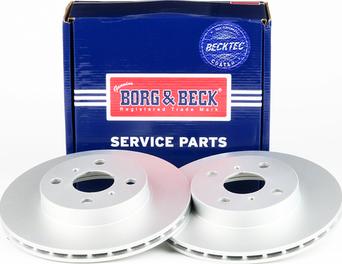 Borg & Beck BBD4330 - Тормозной диск autosila-amz.com