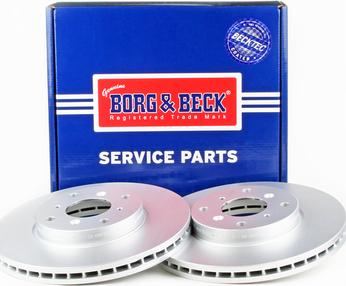 Borg & Beck BBD4332 - Тормозной диск autosila-amz.com