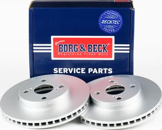 Borg & Beck BBD4379 - Тормозной диск autosila-amz.com
