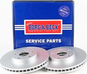Borg & Beck BBD4375 - Тормозной диск autosila-amz.com