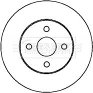 Borg & Beck BBD4377 - Тормозной диск autosila-amz.com