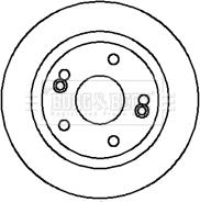 Brake Engineering DI956169 - Тормозной диск autosila-amz.com