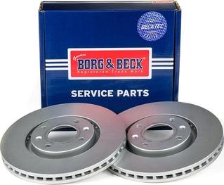 Borg & Beck BBD4246 - Тормозной диск autosila-amz.com